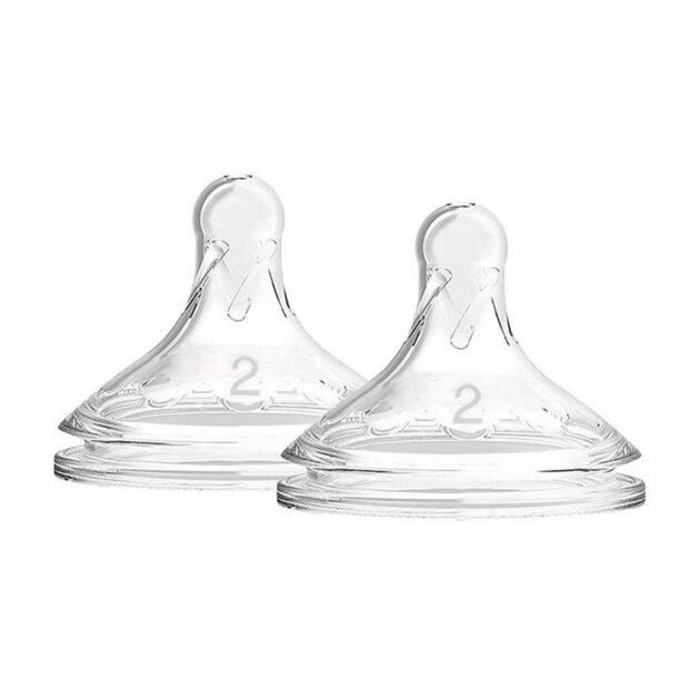 Dr. Brown’s Natural Flow® Anti-Colic Wide-Neck Level 2 Teats – Pack of 2 – view 2