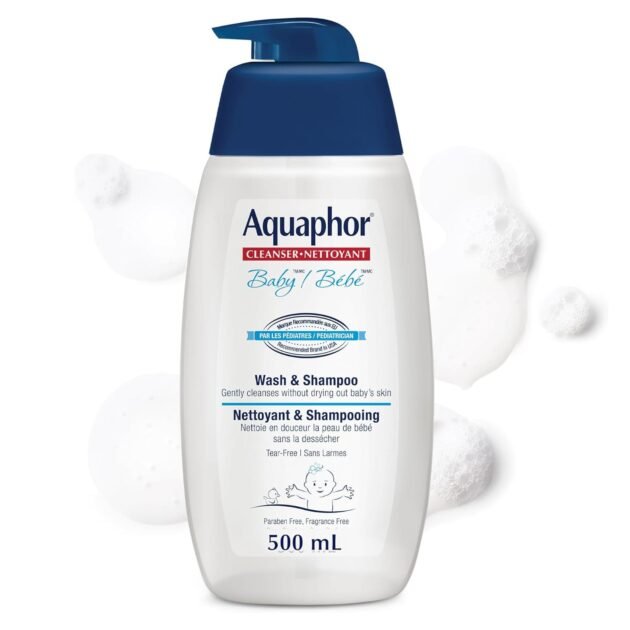 Aquaphor wash and Shampoo
