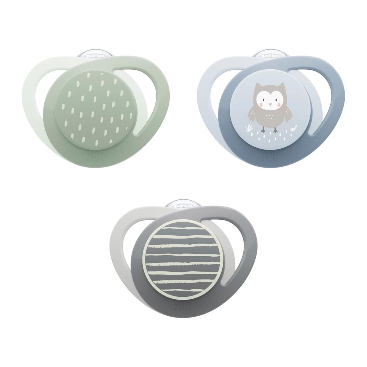 NUK Space Orthodontic Pacifiers 0-6 months