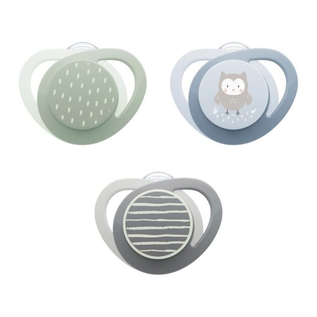 NUK Space Orthodontic Pacifiers 0-6 months