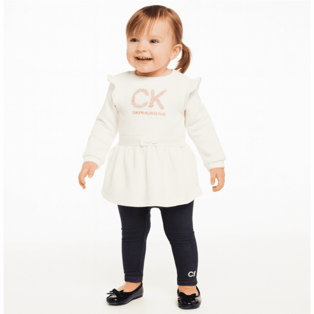 Baby girl 2-Piece Top & Leggings Set