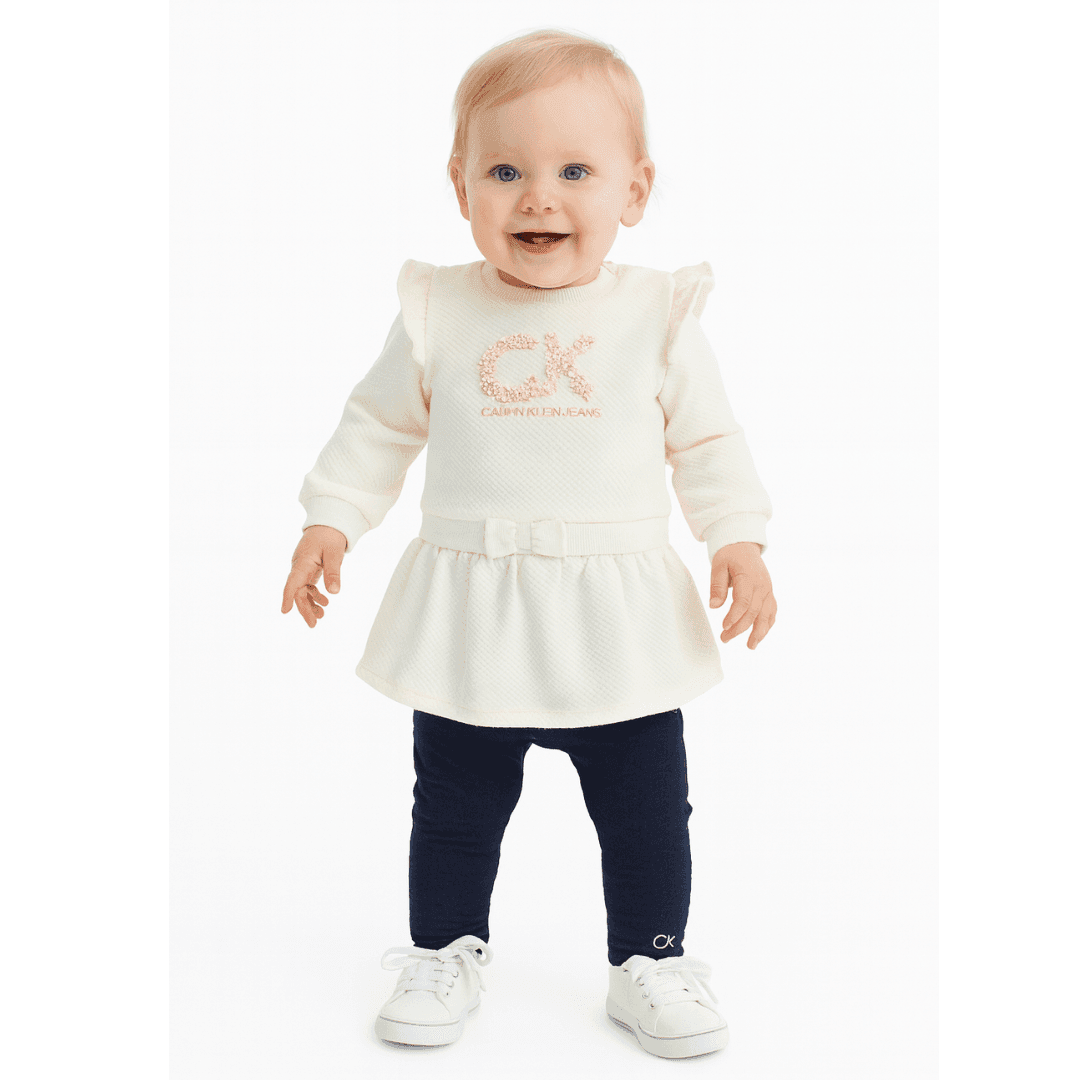 Baby girl 2-Piece Top & Leggings Set