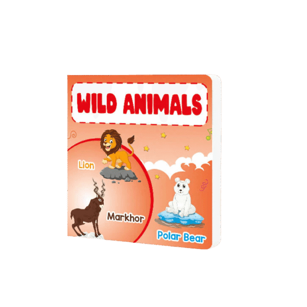 Wild Animals Board Book