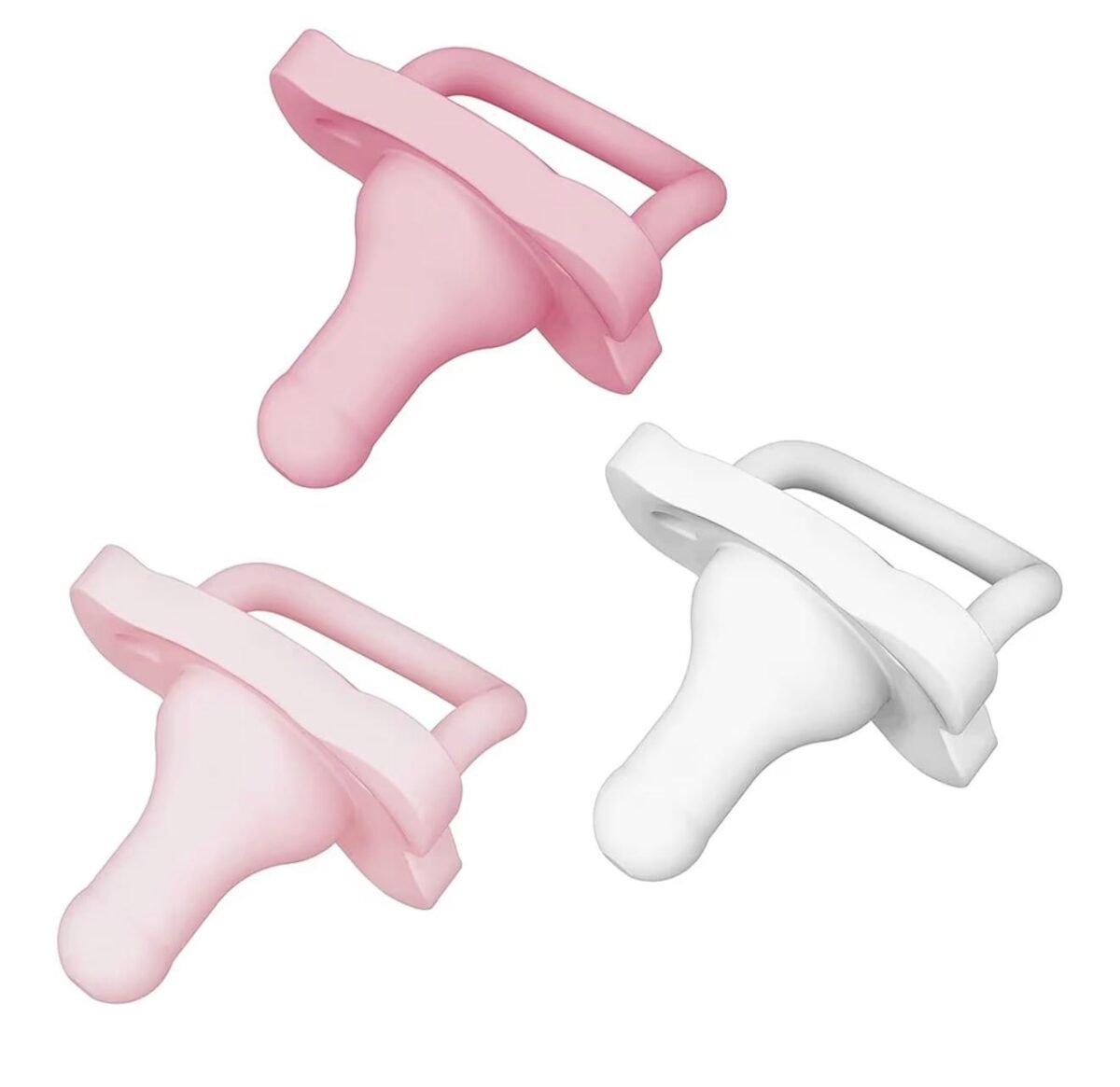 Dr. Brown’s HappyPaci 100% Silicone Pacifier – 0–6 Months (3 Pack)