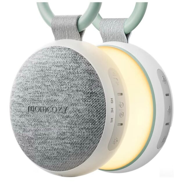 Momcozy Portable Sound Machine with Night Light
