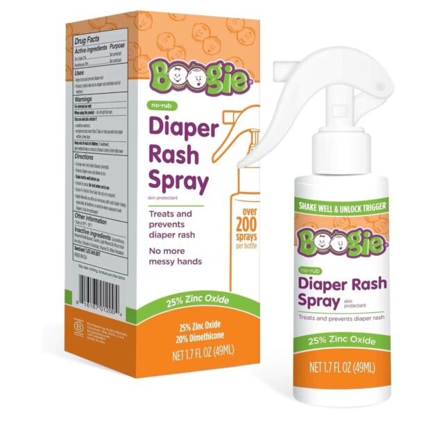Boogie Diaper Rash Spray (No-Rub)