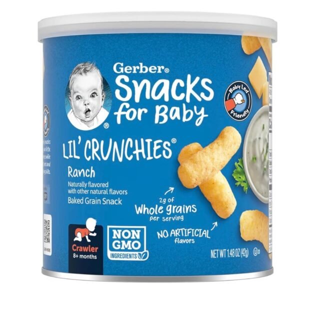 Gerber Lil’ Crunchies – Ranch Flavor (42g)