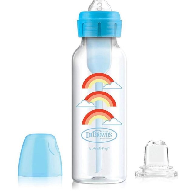 Dr. Brown’s Natural Flow® Anti-Colic Options+™ Narrow Sippy Bottle Starter Kit