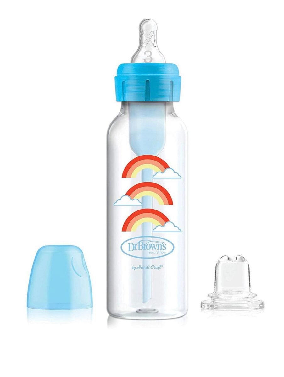 Dr. Brown’s Natural Flow® Anti-Colic Options+™ Narrow Sippy Bottle Starter Kit