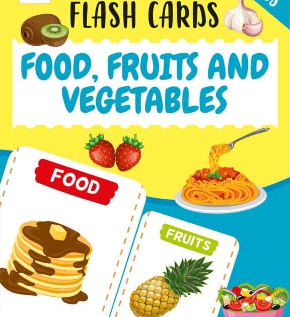 Smart Flash Cards – Food, Fruits and Vegetables