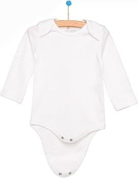 HelloBaby by ebebek White Cotton Bodysuit – Newborn