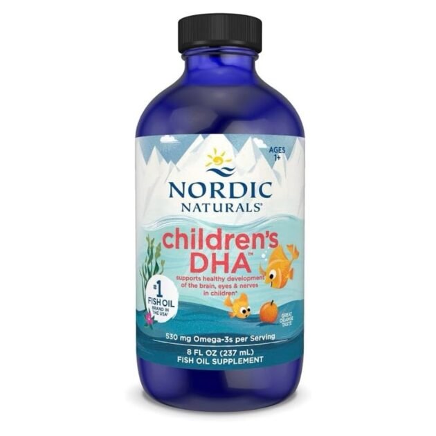 Nordic Naturals Children’s DHA – Orange – 237 mL / 8 fl oz