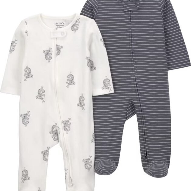 Carter’s Child of Mine Baby Unisex Sleep ‘N Play – 2 Pack