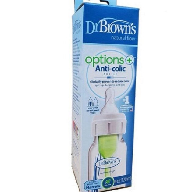 Dr. Brown’s Options+ Anti-Colic Narrow Bottle – 120ml (4oz) – view 2