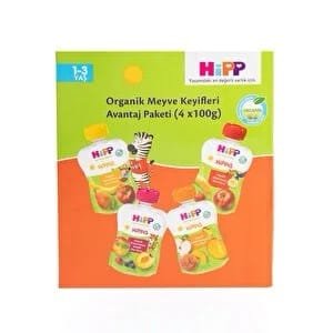 HiPP Organic Fruit Pouches Value Pack – 4 x 100g