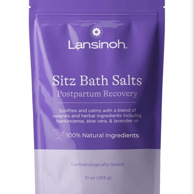 Lansinoh Sitz Bath Salts – Postpartum Recovery, 283g