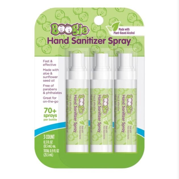 Boogie Hand Sanitizer Spray – 3 Pack
