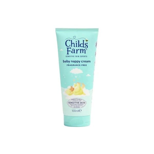 Childs Farm Baby Nappy Cream – Fragrance-Free 100ml