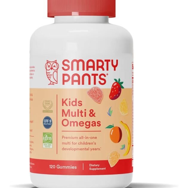 SmartyPants Kids Multi & Omegas Daily Gummy Multivitamins