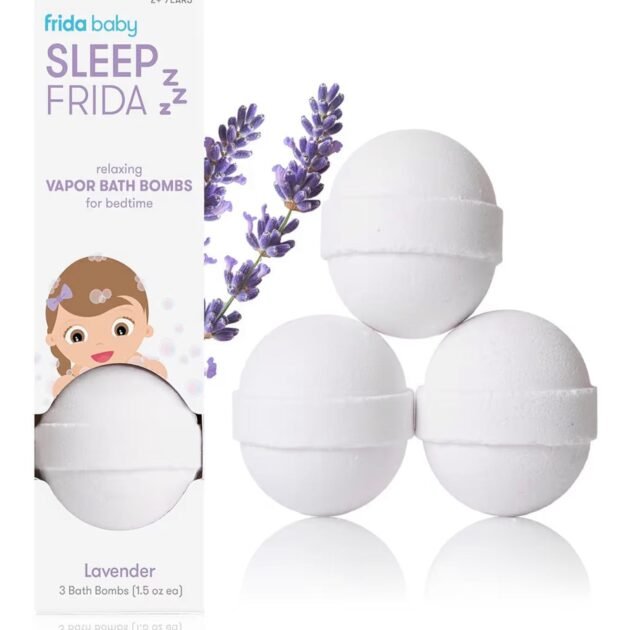 Frida Baby SleepFrida Relaxing Vapor Bath Bombs – Lavender (3 Pack)