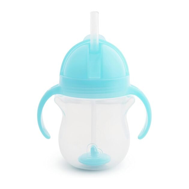 Munchkin Weighted Straw Cup – Sky Blue