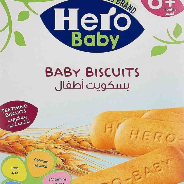 Hero Baby Biscuits For 6 Plus Months, 180G
